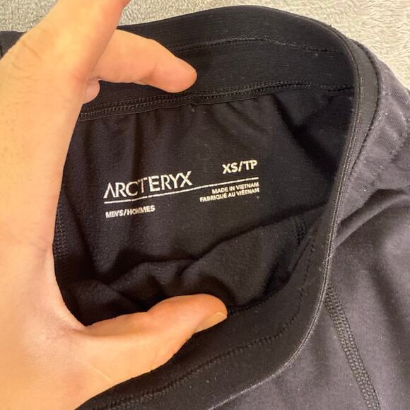 Arcteryx Rho LT Bottom Men’s Size XS Black Base Layer Leggings Pants - Picture 4 of 7